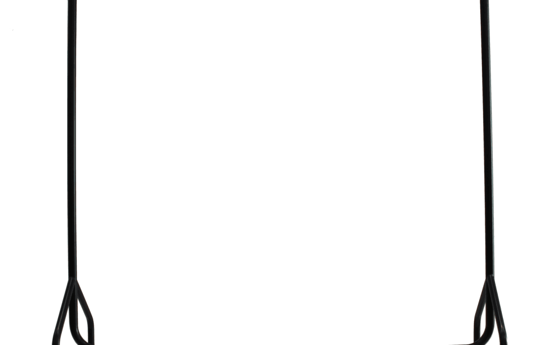 5ft Clothes Rail (Black / Chrome)