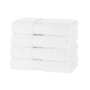 Egyptian Cotton - White Bath Towels