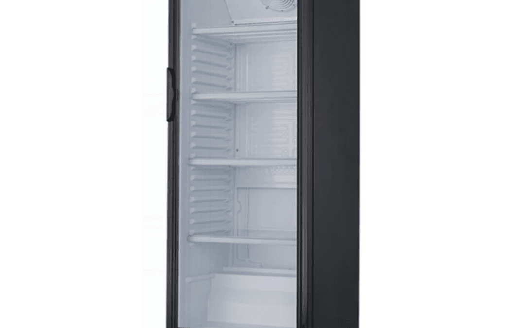 Tall Glass Fronted Fridge