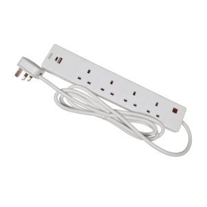 13a 4 Gang Extension Lead