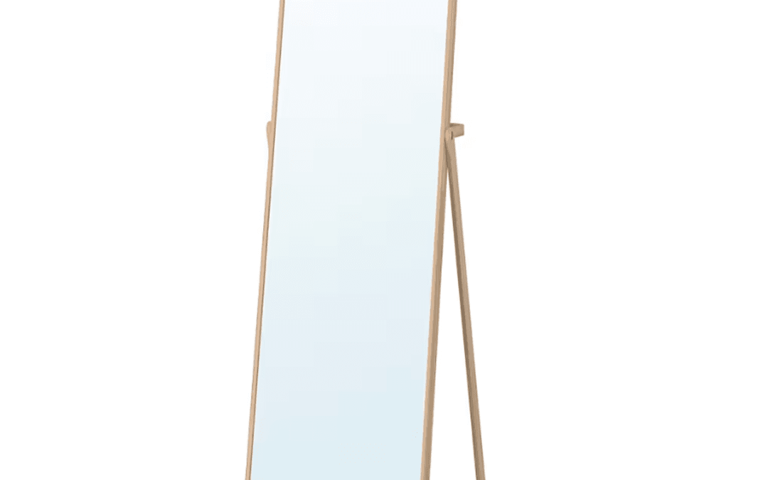 Wooden Cheval Mirror