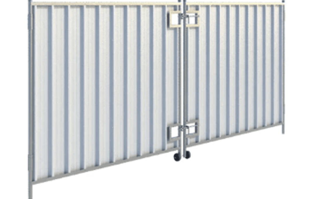 Hoarding Vehicle Gate